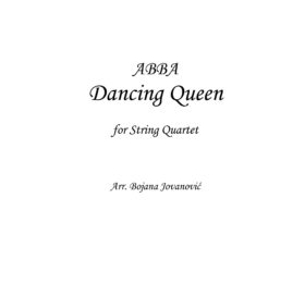 Dancing Quenn (ABBA) - Sheet Music