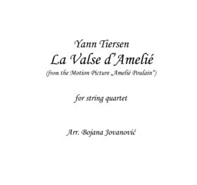 La Valse d'Amelie (Yann Tiersen) - Sheet Music