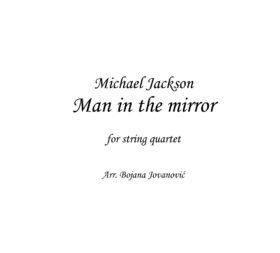 Man in the mirror (Michael Jackson) - Sheet Music