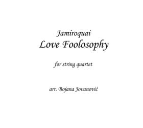 Love Foolosophy (Jamiroquai) - Sheet Music