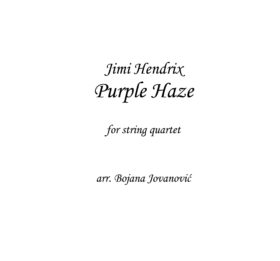 Purple Haze (Jimi Hendrix) - Sheet Music