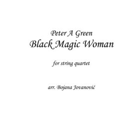 Black Magic Woman (Santana) - Sheet Music