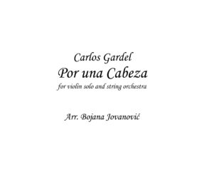 Por una cabeza (Carlos Gardel) - Sheet Music