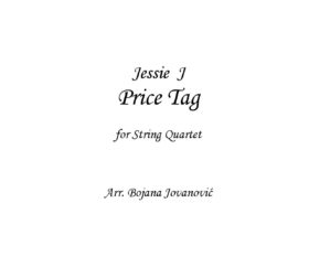 Price Tag (Jessie J) - Sheet Music