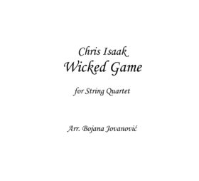 Wicked Game (Chris Isaak) - Sheet Music