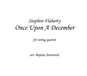 Once upon a December Sheet music (Anastasia)