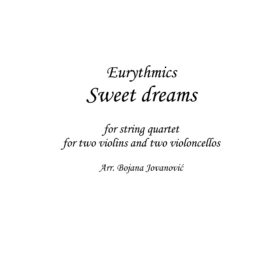 Sweet dreams (Eurythmics) - Sheet Music