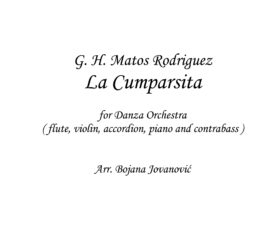 La Cumparsita (G. M. Rodriguez) - Sheet Music