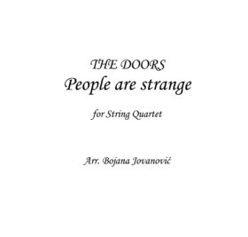 People are strange (The Doors) - Sheet Music