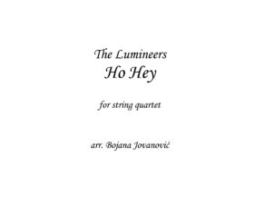 Ho Hey (The Lumineers) - Sheet Music
