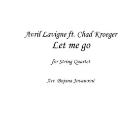 Let me go (Avril Lavigne ft Chad Kroeger) - Sheet Music