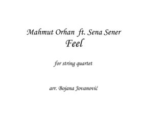 Feel Mahmut Orhan Sheet Music (Mahmut Orhan ft Sena Sener)