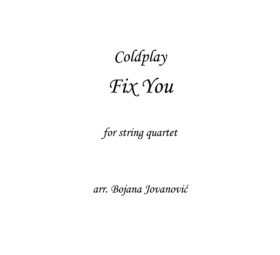 Fix You Sheet music (Coldplay)