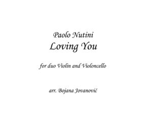 Loving You (Paolo Nutini) - Sheet Music