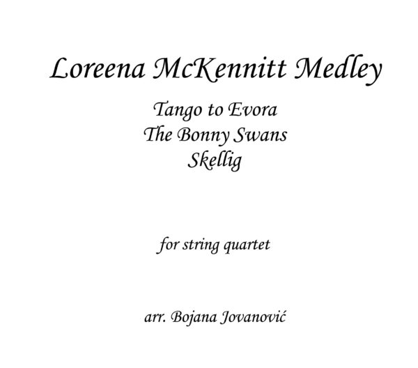 Loreena McKennitt Medley Sheet music