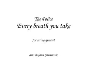 Every breath you take (The Police) Sheet music