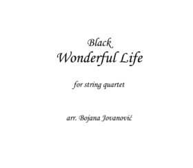 Wonderful Life Black Sheet music
