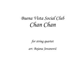 Chan Chan Buena Vista Social Club Sheet music