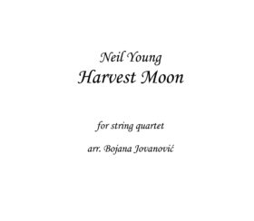 Harvest Moon Neil Young Sheet music