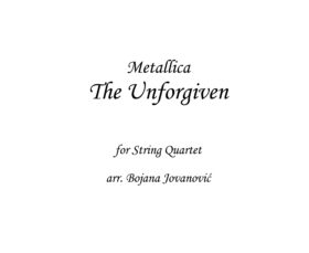 The Unforgiven Metallica Sheet music