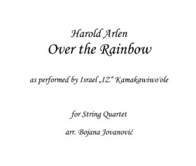 Over the Rainbow IZ Sheet music