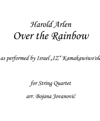 Over the Rainbow IZ Sheet music