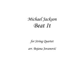 Beat It Michael Jackson Sheet music