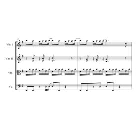 David Guetta Dangerous - Sheet Music for String quartet - Violin Sheet Music - Viola Sheet Music - Cello Sheet Music