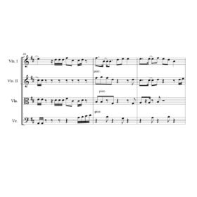 Jonas Blue Mama - Sheet Music for String quartet - Preview