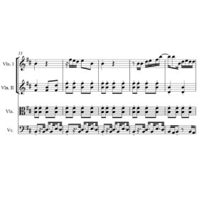 Rag 'n' Bone Man - Human - Sheet Music for String quartet - Violin Sheet Music - Viola Sheet Music - Cello Sheet Music