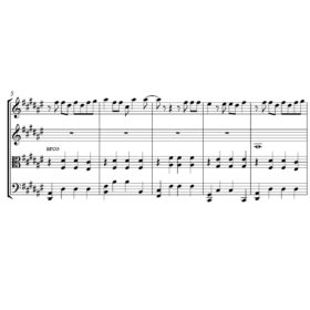 Alan Walker - Faded Sheet Music for String Quartet - Music Arrangements