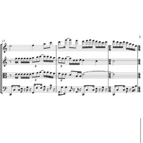 Little Mermaid - Kiss The Girl - Sheet Music for String Quartet - Music Arrangement