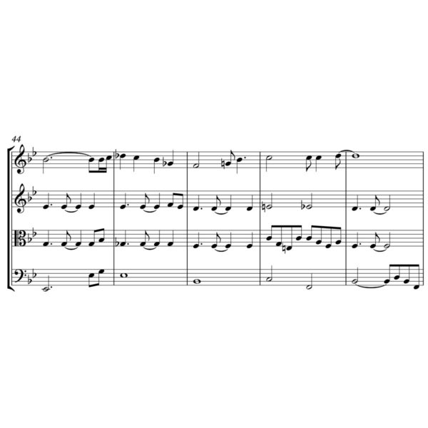 Adele - Make You Feel My Love - Sheet Music for String Quartet - Music Arrangement for String Quartet