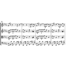 David Guetta ft. J Balvin and Bebe Rexha - Sheet Music for String Quartet - Music Arrangement for String Quartet