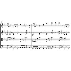 Jason Aldean - You Make It Easy - Sheet Music for String Quartet - Music Arrangement for String Quartet