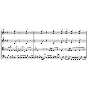 Marshmello and Bastille - Happier - Sheet Music for String Quartet - Music Arrangement for String Quartet