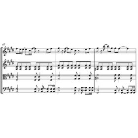 Queen - I Want To Break Free - Sheet Music for String Quartet - Music Arrangement for String Quartet