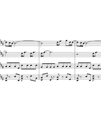 Dan + Shay - Tequila - Sheet Music for String Quartet - Music Arrangement for String Quartet