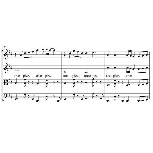 Heatwave - Always And Forever - Sheet Music for String Quartet - Music Arrangement for String Quartet
