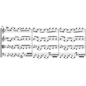 Imagine Dragons - Natural - Sheet Music for String Quartet - Music Arrangement for String Quartet