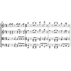 Lalo Schifrin - Mission Impossible Theme - Sheet Music for String Quartet - Music Arrangement for String Quartet