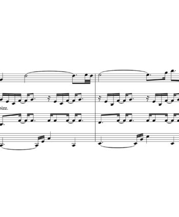 Patrick Swayze - She's Like The Wind - Sheet Music for String Quartet - Music Arrangement for String Quartet