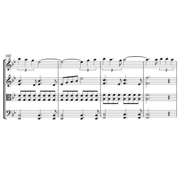 Scorpions - Still Loving You - Sheet Music for String Quartet - Music Arrangement for String Quartet